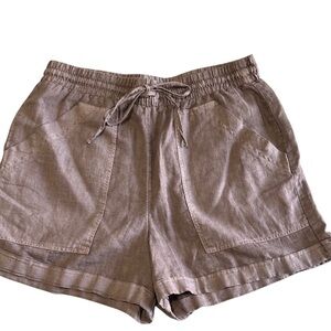 Universal Thread Women's Linen Shorts - Taupe